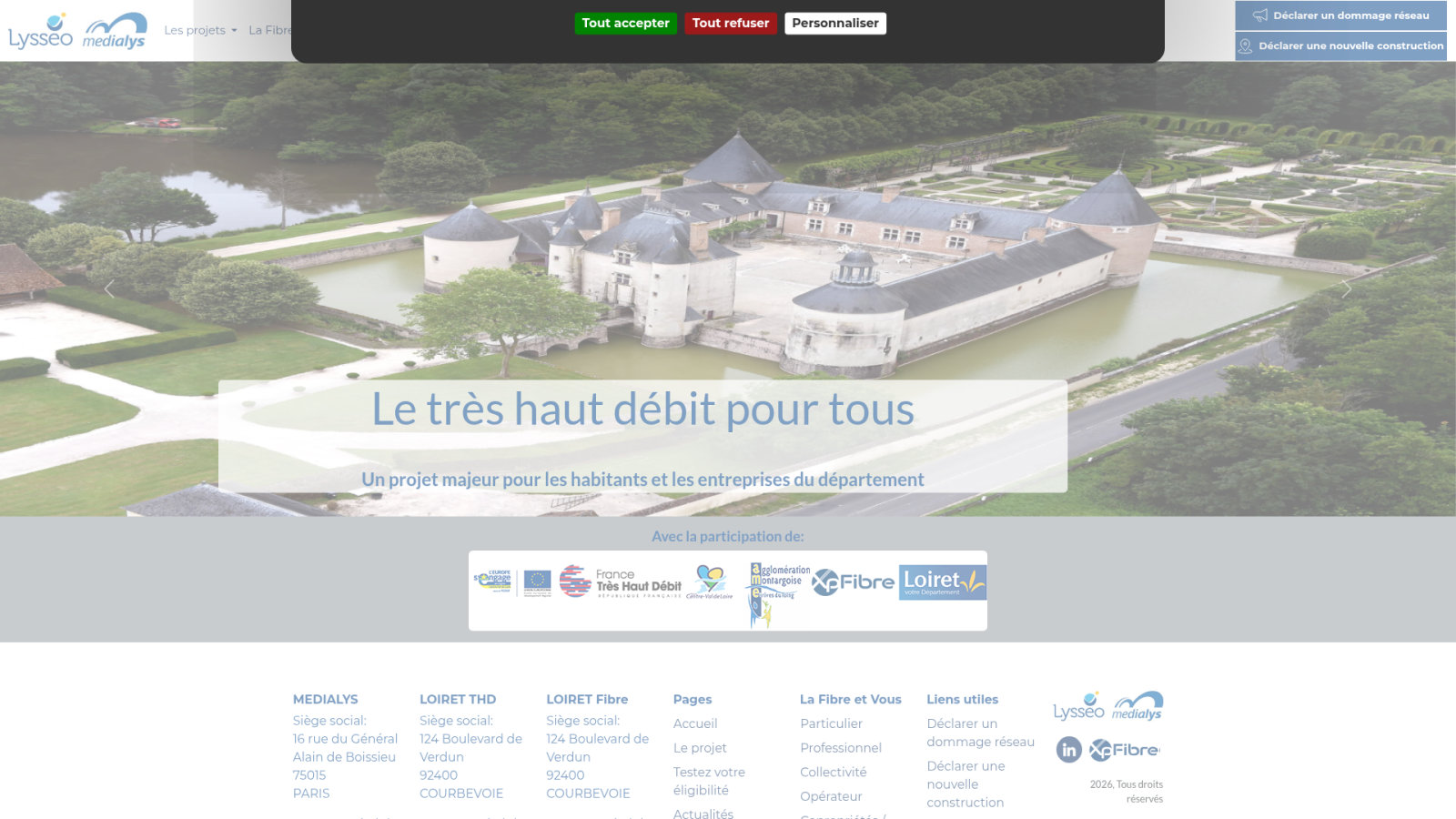 Vérifiez votre éligibilité au réseau fibre Lysseo dès maintenant